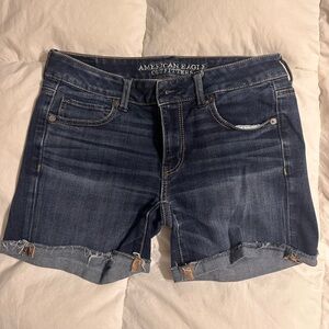 American Eagle Outfitters Midi Jean Shorts